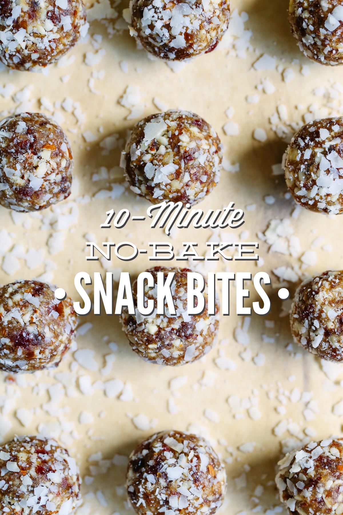 10-Minute No-Bake Snack Bites