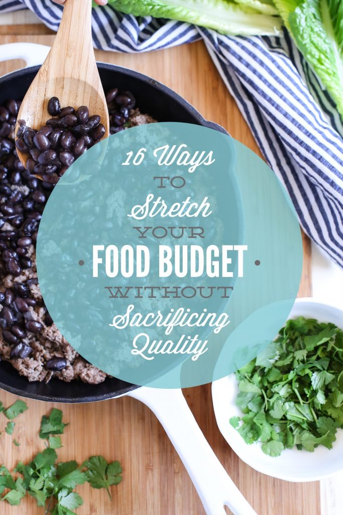 16 Ways to Stretch Your Food Budget Without Sacrificing Quality. I truly believe a real foodie can save money without sacrificing quality. So I compiled a list of budget-friendly lessons to help you do the same.