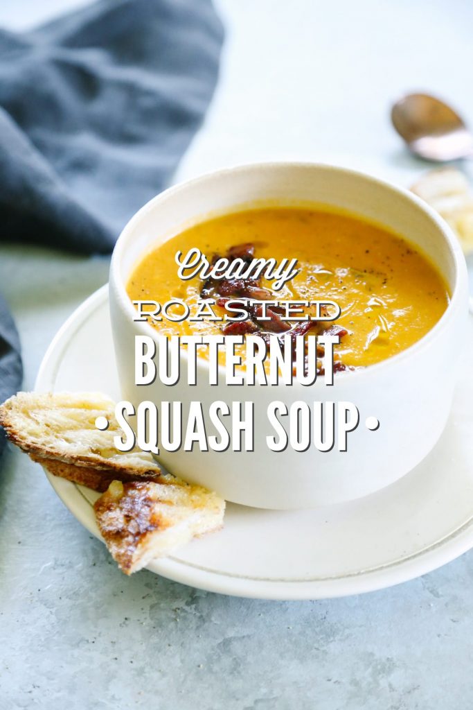 Creamy Roasted Butternut Squash Soup