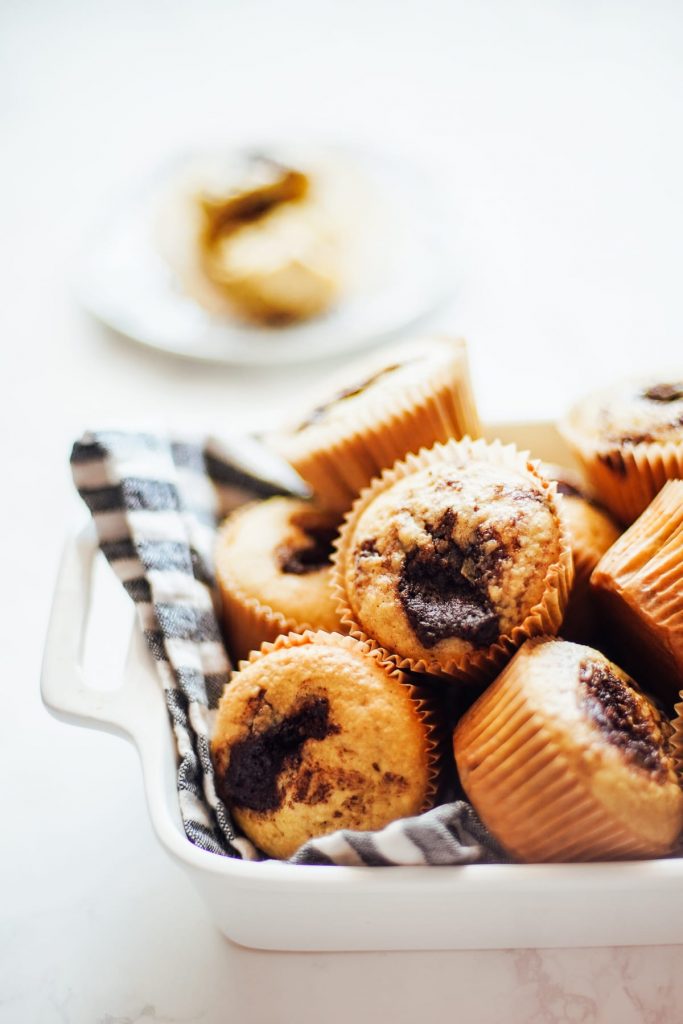einkorn cinnamon roll muffins