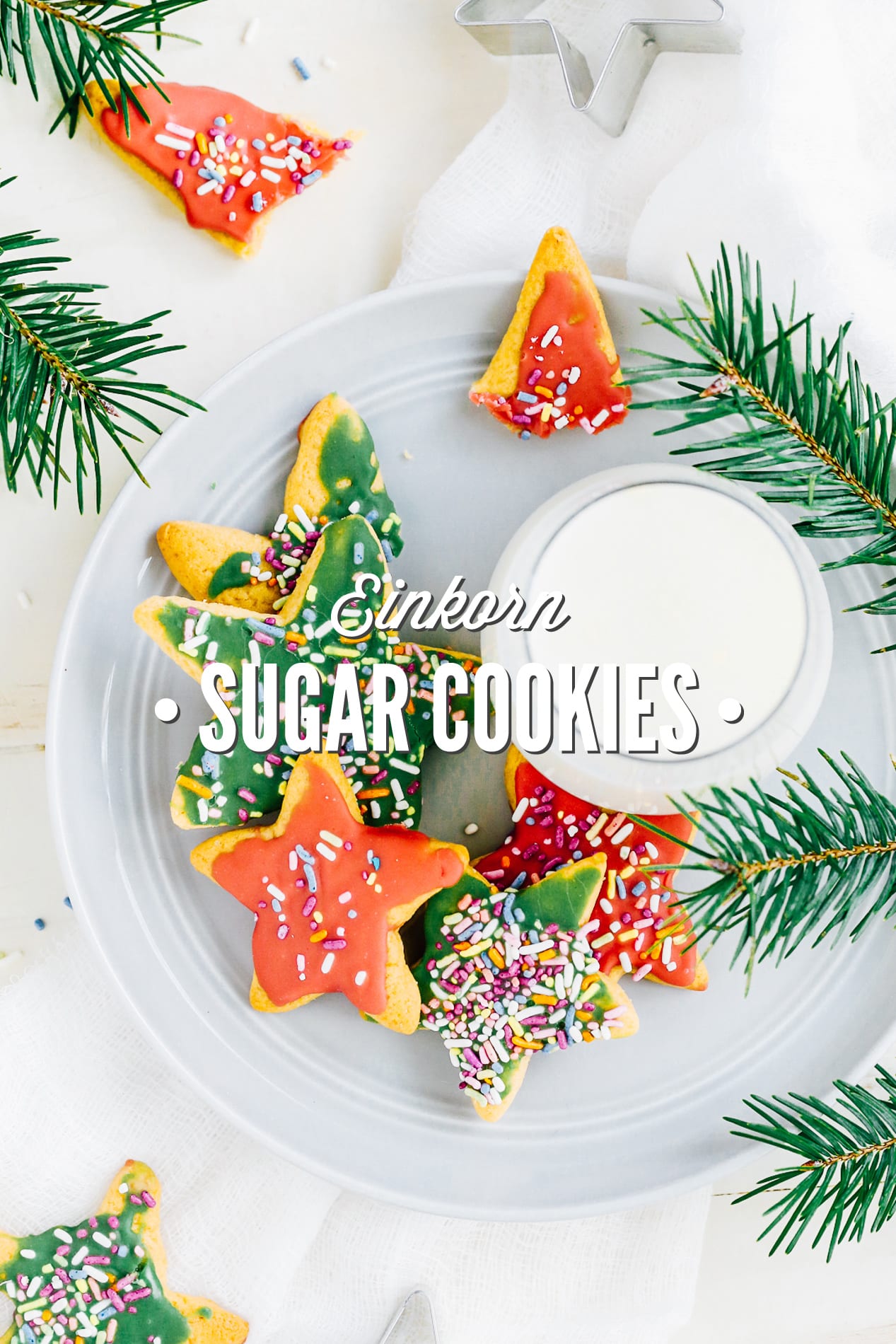 Homemade Einkorn Sugar Cookies