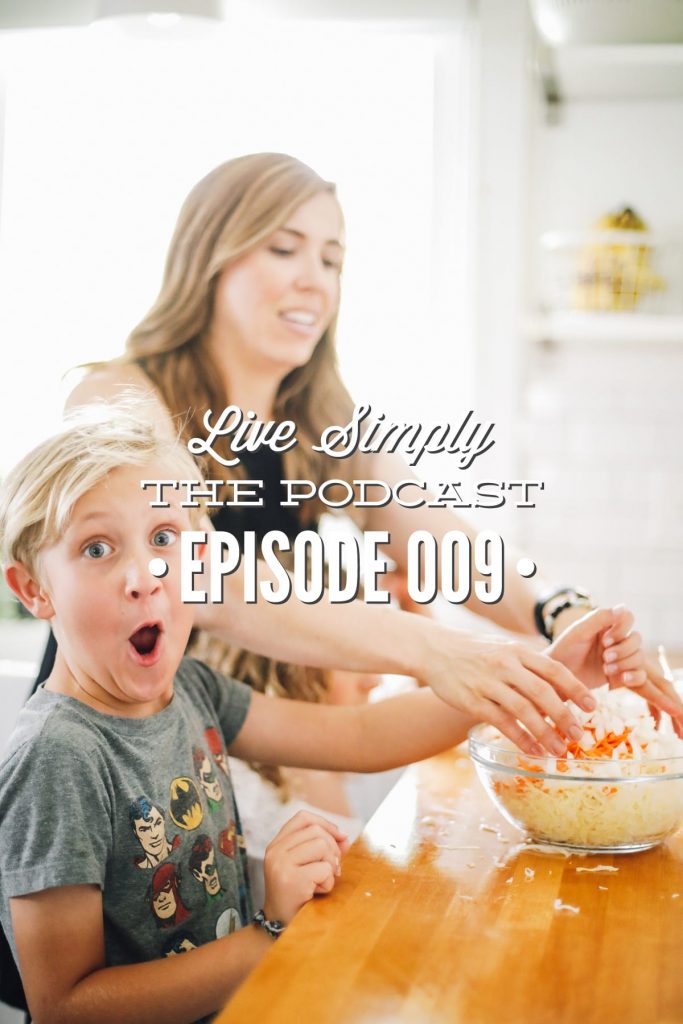 Live Simply, The Podcast Episode 009: Reader Question, 