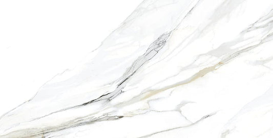 Emporio Calacatta 24x48 Polished Porcelain Tile Euro Glass