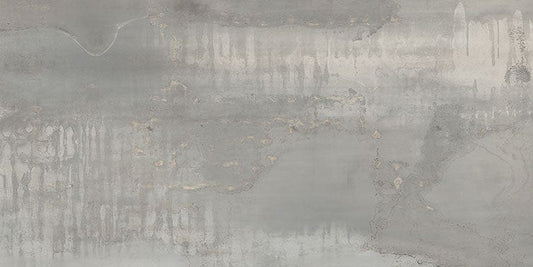 Steel Grey 24x48 Polished Porcelain Tile Euro Glass