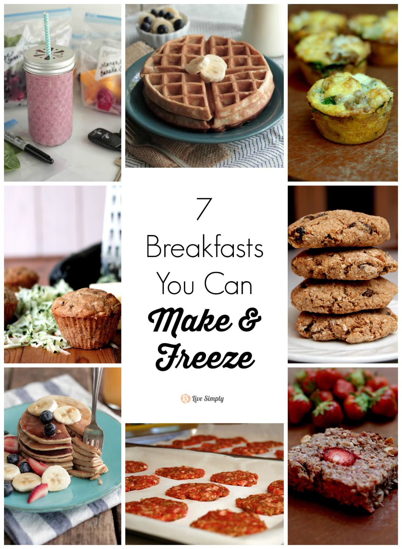 seven breakfast to make and freeze