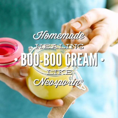 Homemade Healing Boo Boo Cream: Like Neosporin