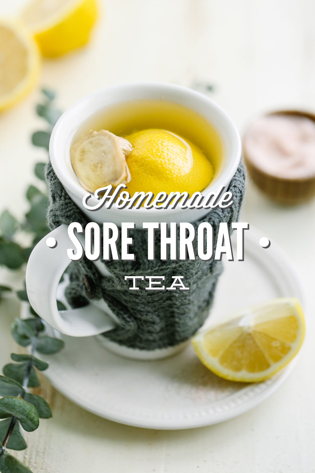 Soothing Honey and Lemon Sore Throat Tea