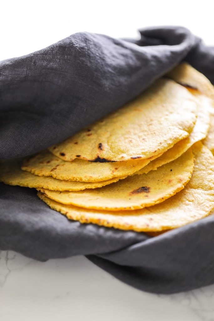 So good, so easy! Homemade corn tortillas without any junky ingredients.