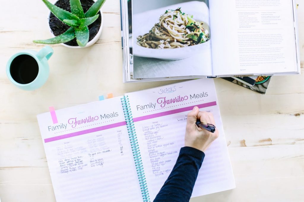 Love tip number 2! Five simple ways to save time, money, and brain power while creating a practical weekly meal plan.