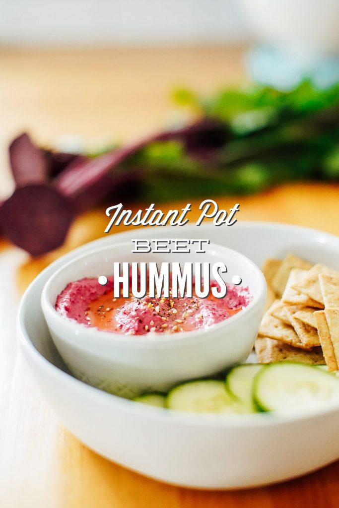 Instant Pot Beet Hummus