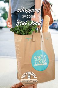 Shopping for Real Food at Whole Foods