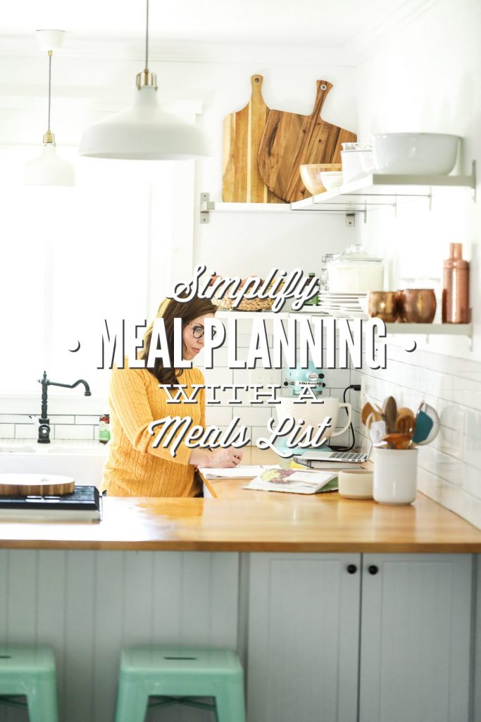 Simplify meal planning with just one piece of paper. No more frustration or complicating this task.